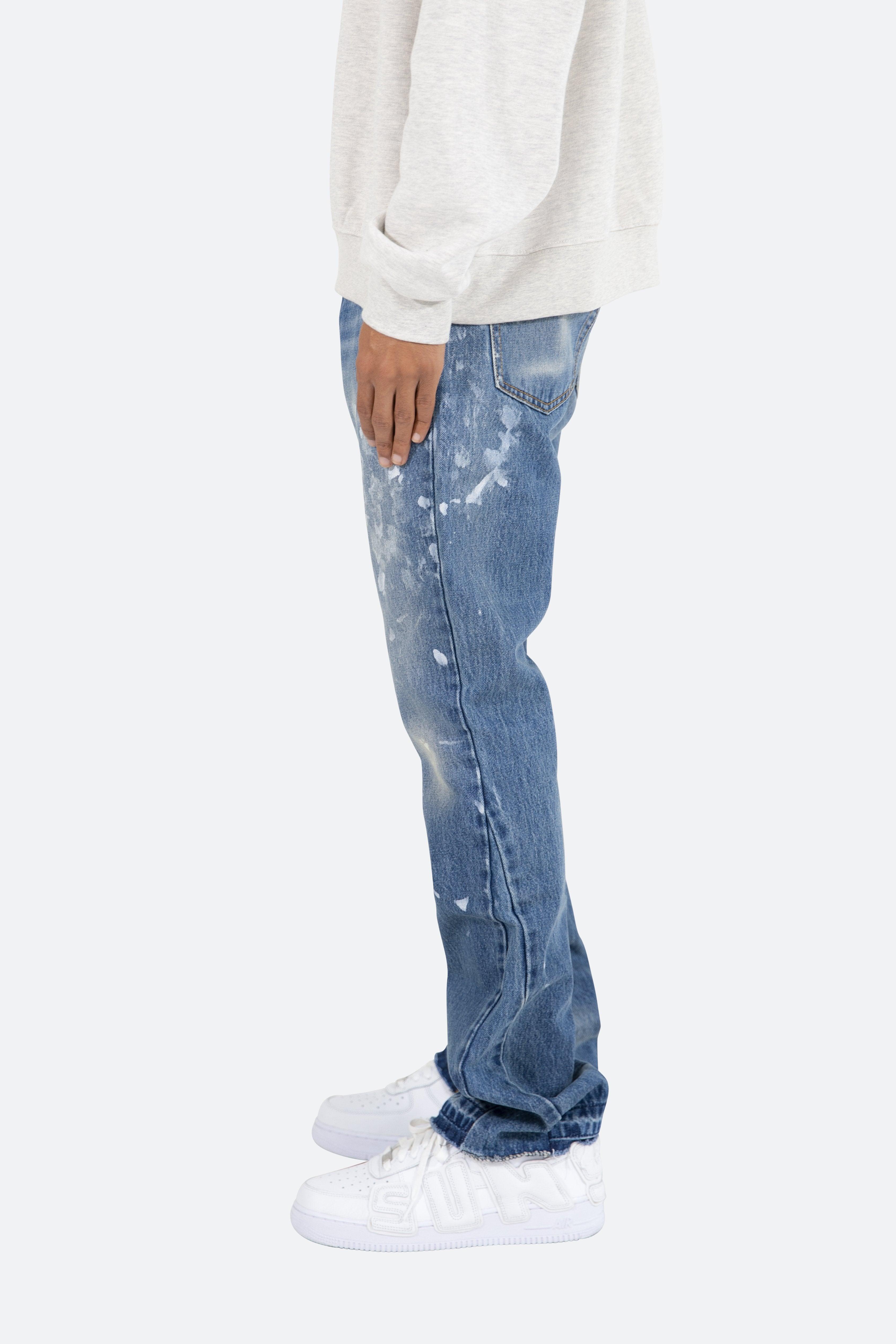 B400 Flare Denim - Blue Male Product Image