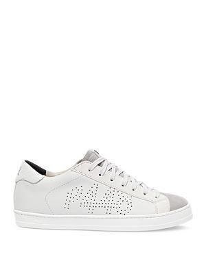 P448 Womens Cojohn Perforated Lace Up Low Top Sneakers Product Image