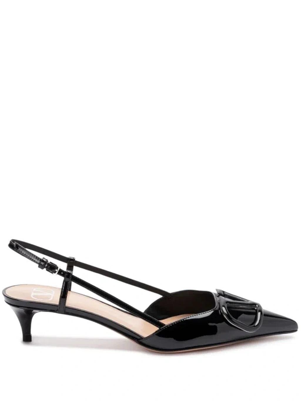 Slingback Logo Heels 40 In Black product image