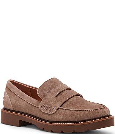 Blondo Penny Waterproof Suede Loafers Product Image