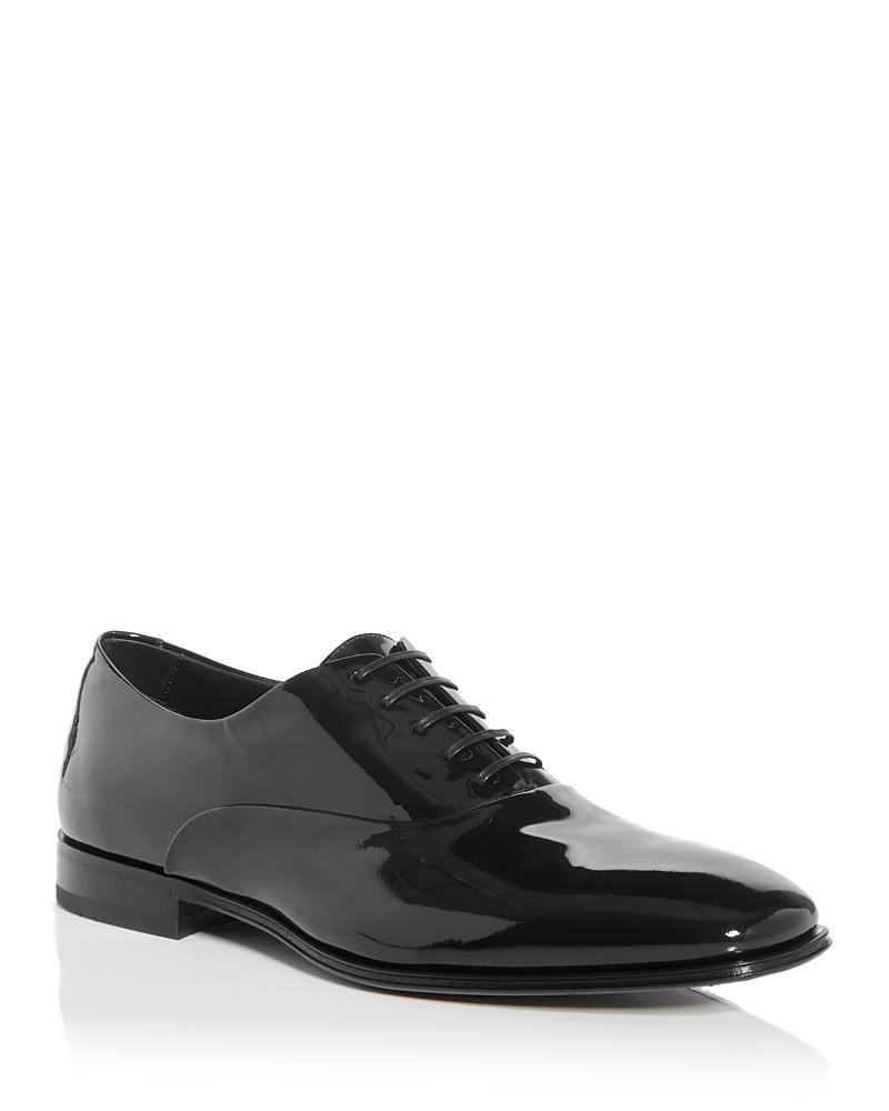 Mens Worsh Patent Leather Lace-Up Shoes Product Image