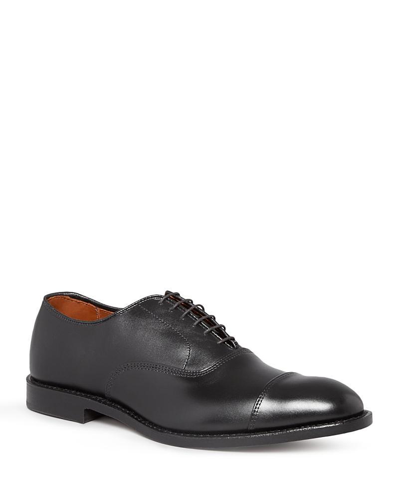 Mens Park Avenue Leather Cap-Toe Oxfords Product Image