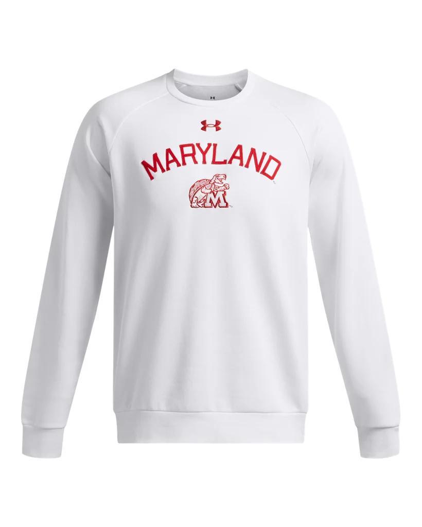 Mens UA Rival Fleece Collegiate Crew Product Image