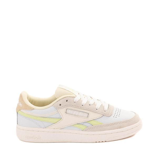 Womens Reebok Club C Revenge Athletic Shoe - Moon / Astro Lime / Weathered White Product Image