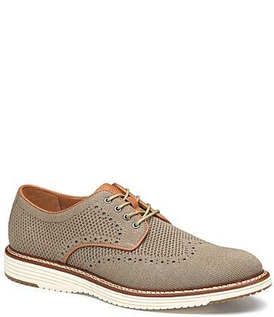 Johnston  Murphy Mens Upton Knit Wingtip Oxfords Product Image