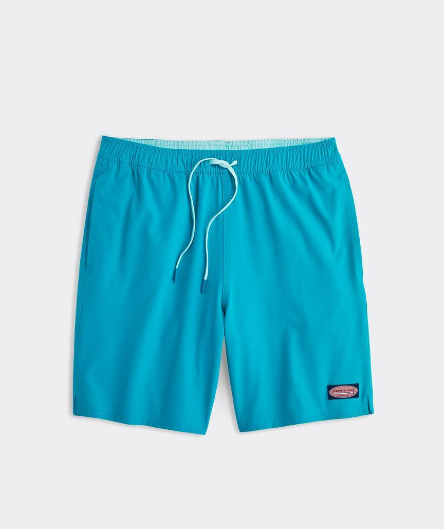 7 Inch Solid Chappy Swim Trunks Product Image