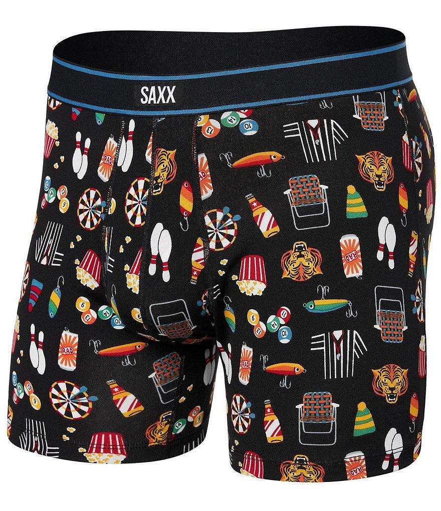 SAXX Daytripper Relaxed Fit Types Of Stripes 5#double; Inseam Boxer Briefs Product Image