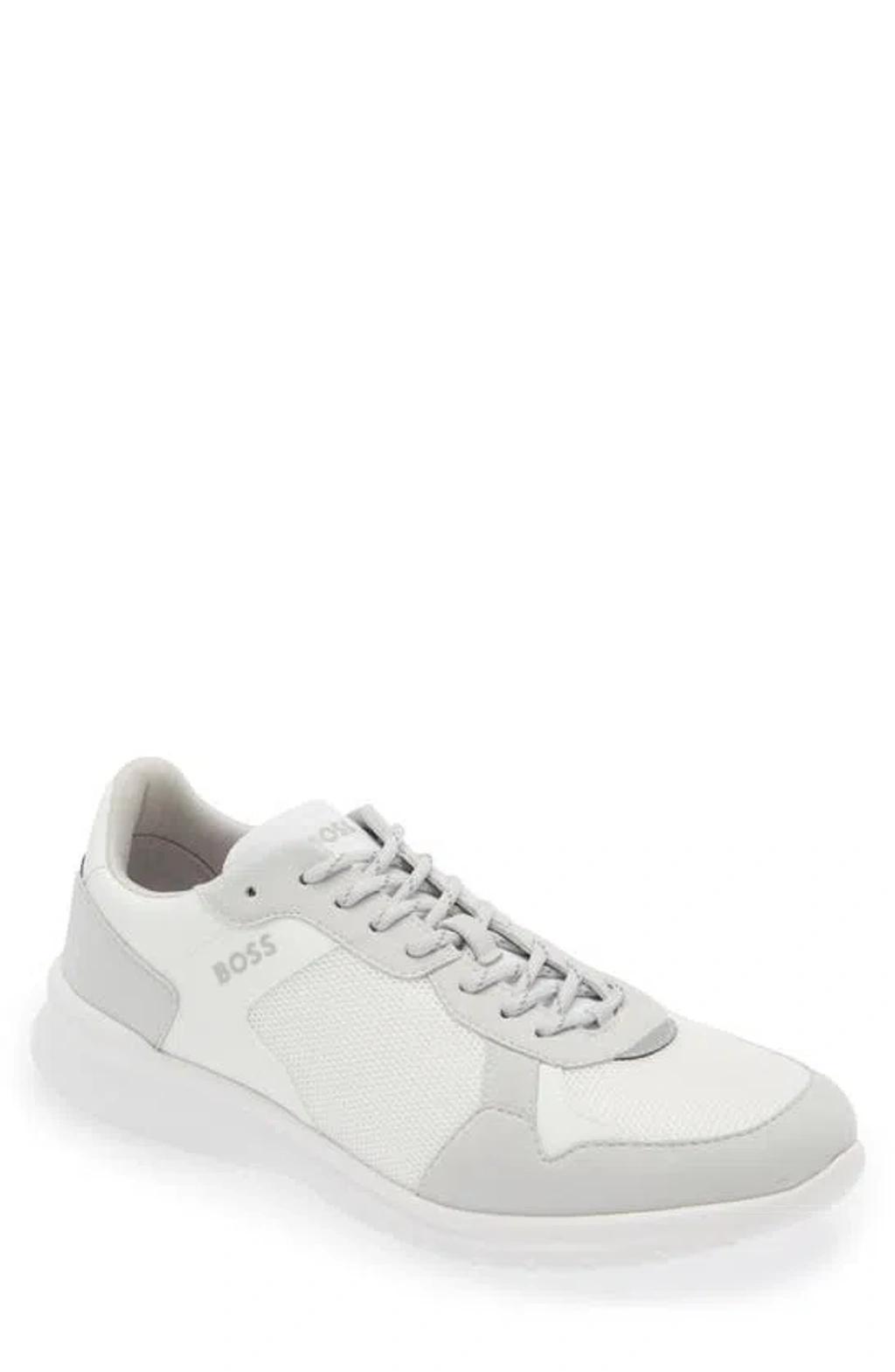 HUGO BOSS Extreme Running Fashion Athletic Lace Up Sneaker In White Product Image