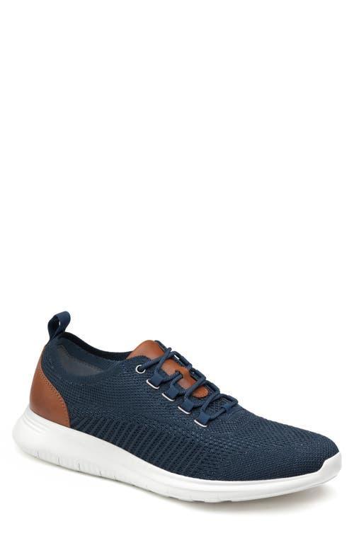 Johnston & Murphy Mens Amherst Knit U-Throat Shoes Product Image