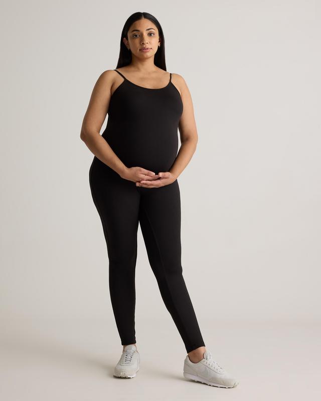 Recycled Knit Maternity Unitard Product Image