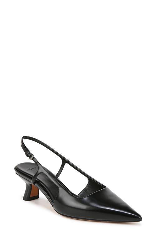 Bianca Slingback Pointed Toe Pump In Cinder Grey Product Image