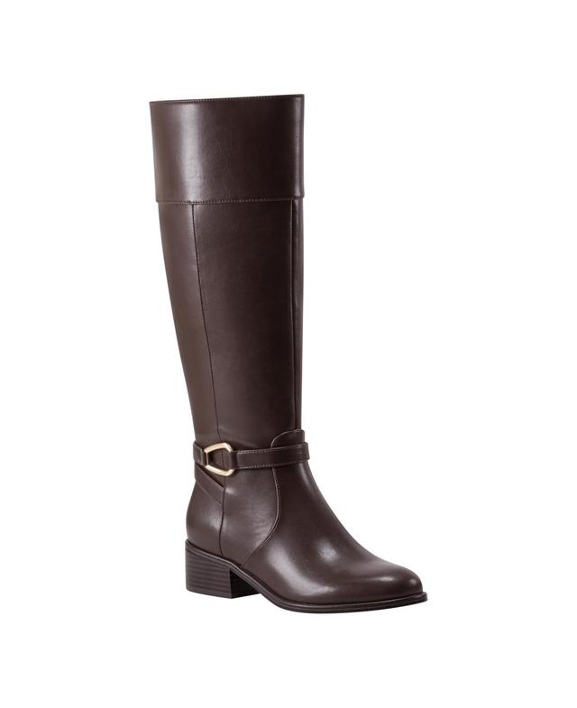 Bandolino Womens Dennie Wide Calf Knee High Riding Boots Product Image