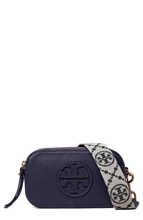 Womens Mini Miller Leather Crossbody Bag Product Image