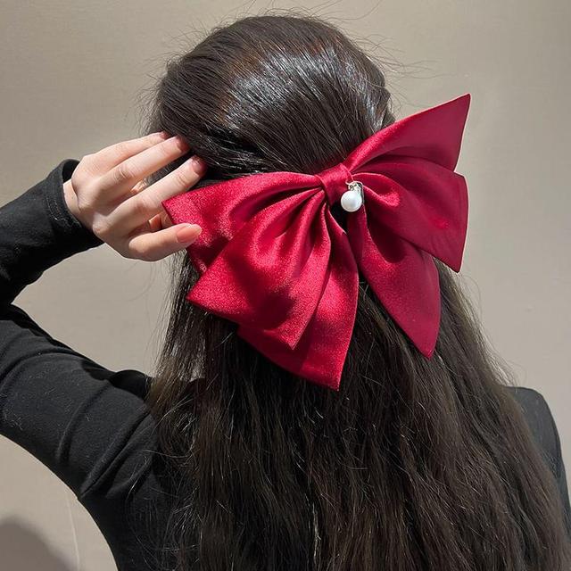 Bow Fabric Hair Clip (Various Designs) Product Image