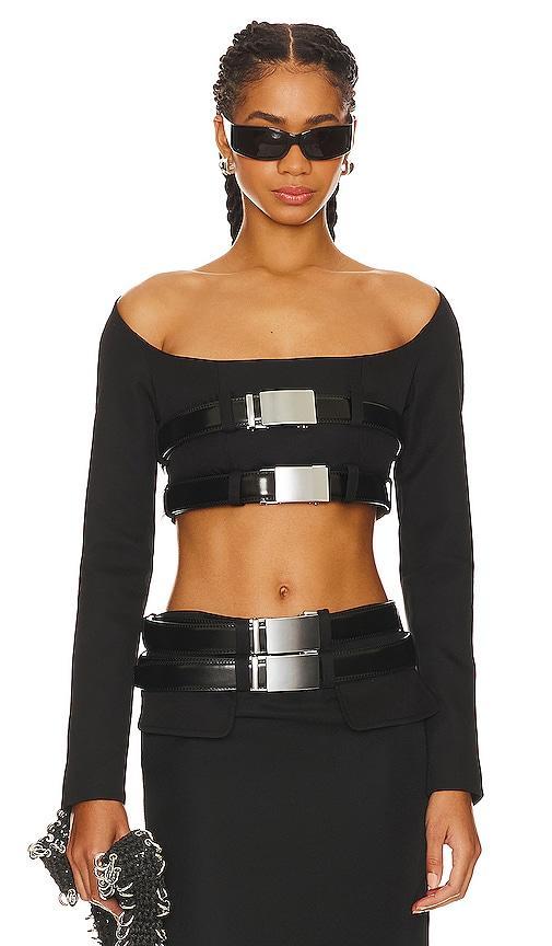 Cleavage Crop Top Product Image