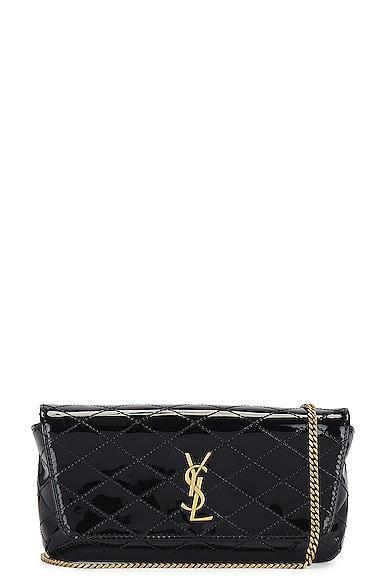 Saint Laurent Gaby Chain Phone Holder Bag Black.. Product Image