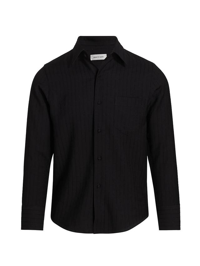 Mens Classic Tonal Pinstripe Shirt Product Image