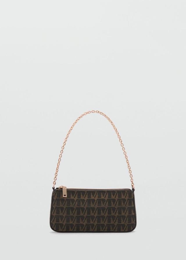 MANGO - Chain jacquard bag - One size - Women Product Image