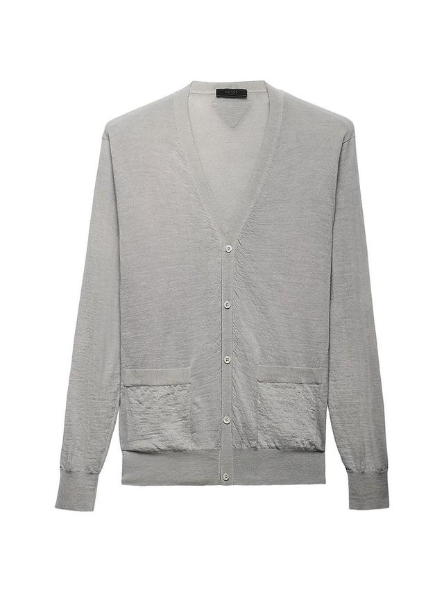 Mens Cashmere Cardigan Product Image