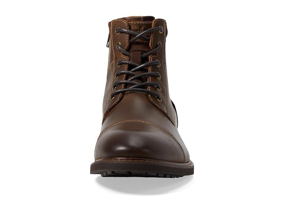 Florsheim Lodge Cap Toe Lace-Up Boot Crazy Horse) Men's Shoes Product Image