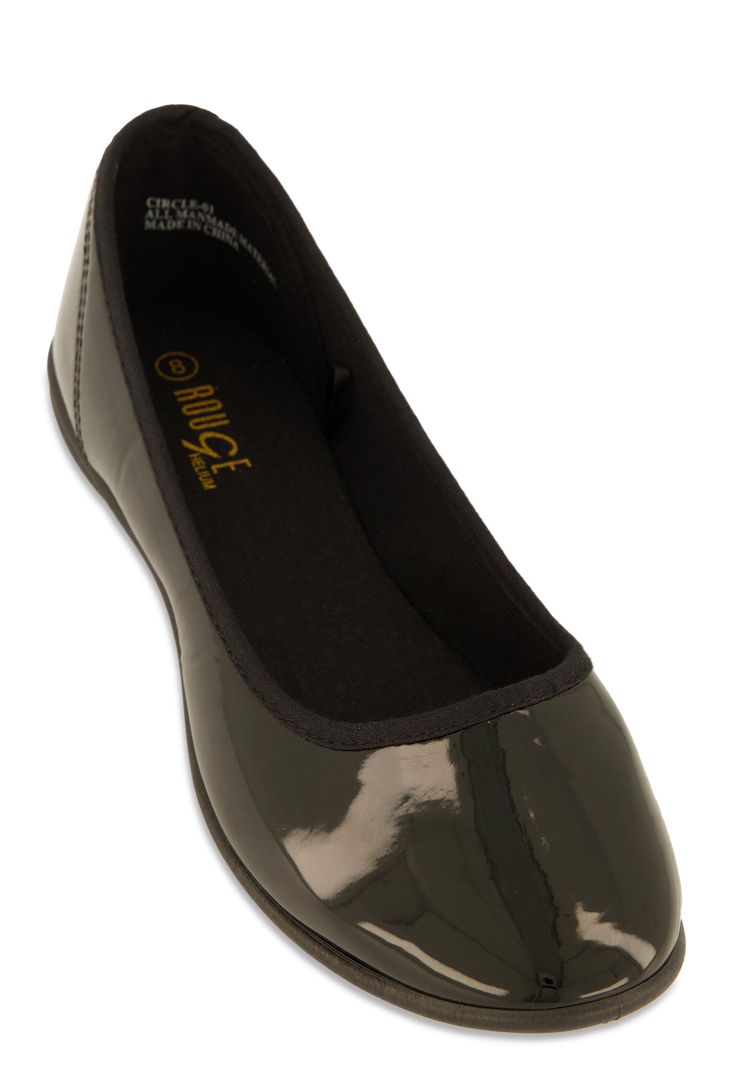 Womens Round Toe Ballerina Flats Product Image