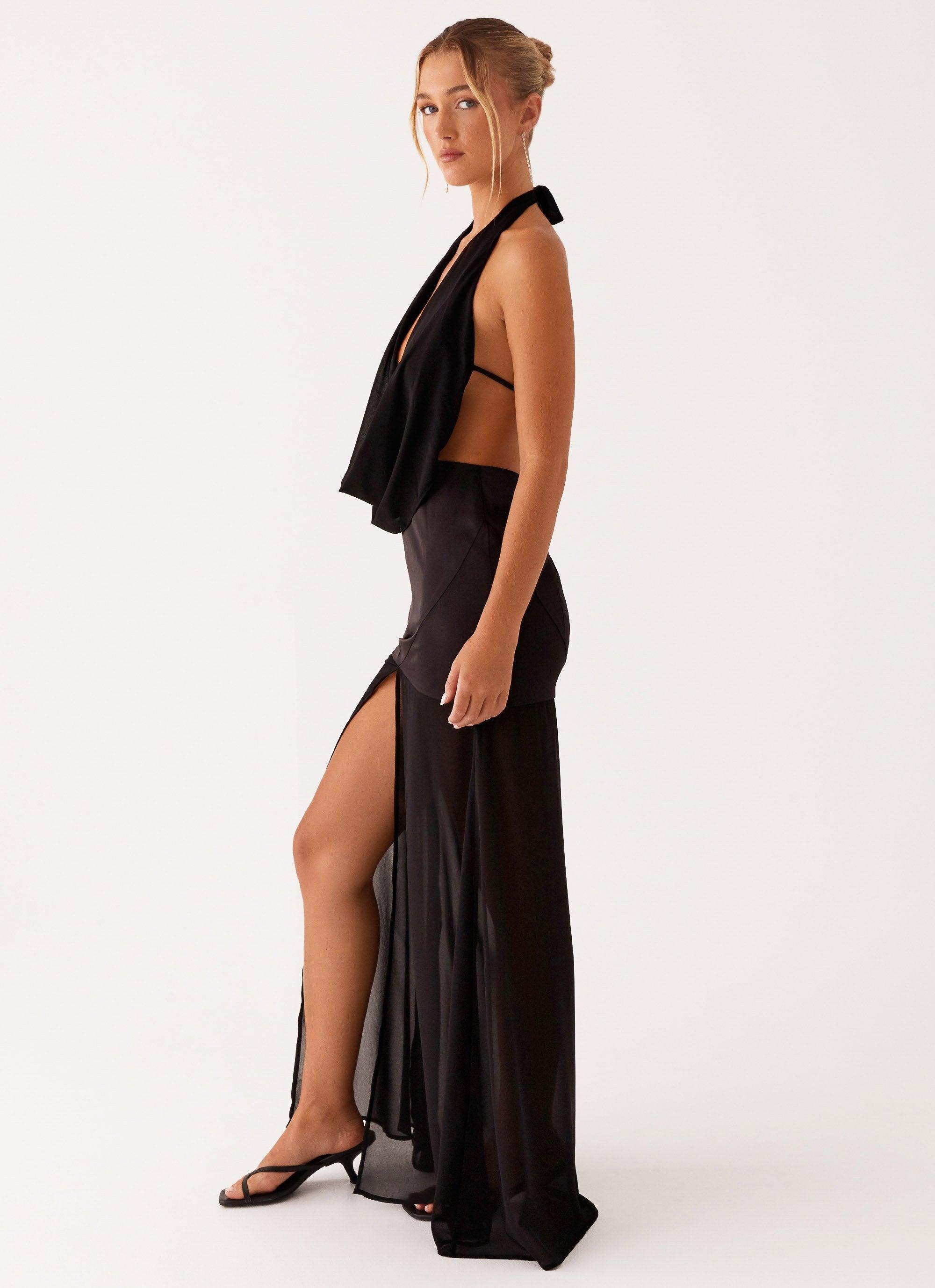 Fenella Maxi Dress - Black Product Image