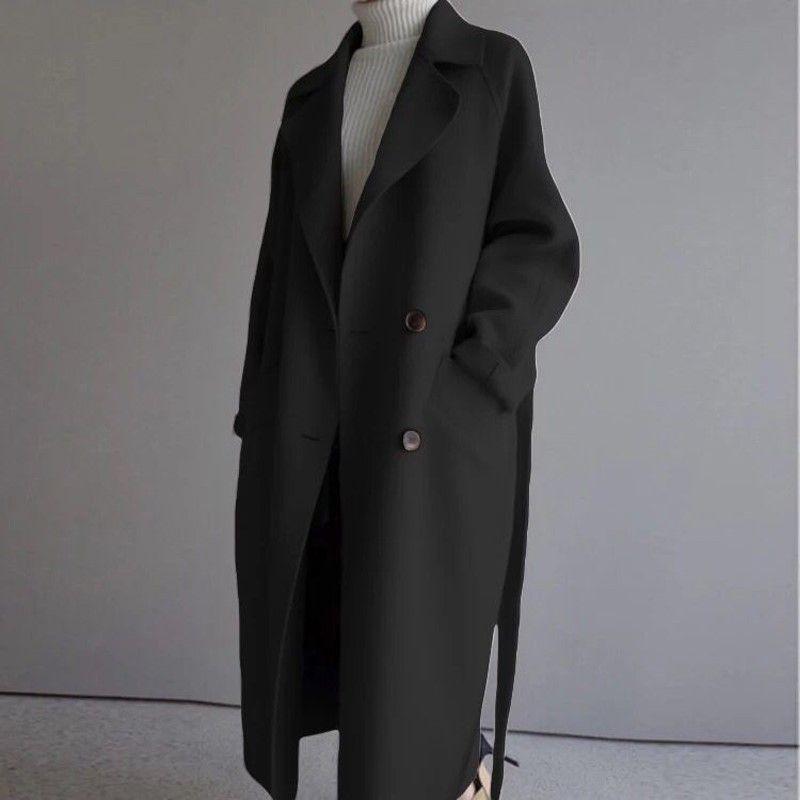 Double-Breasted Long Coat product image