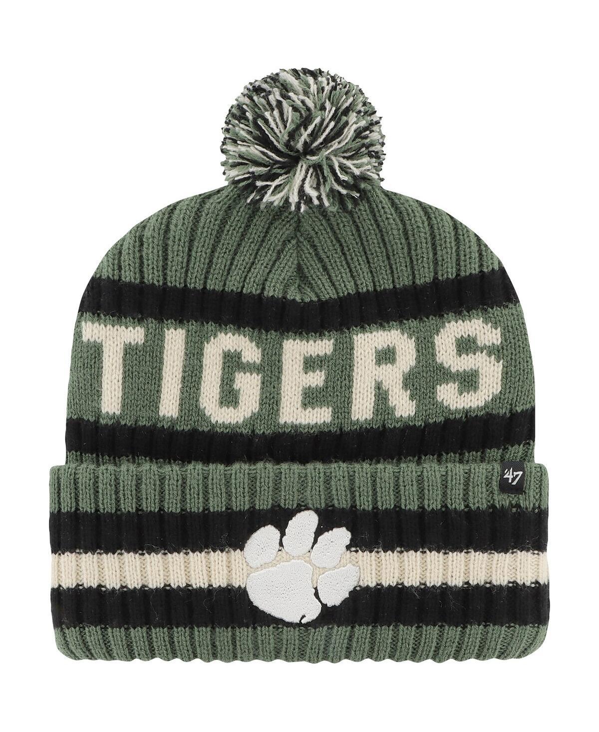 Mens 47 Clemson Tigers OHT Military Appreciation Bering Cuffed Knit Hat with Pom Product Image