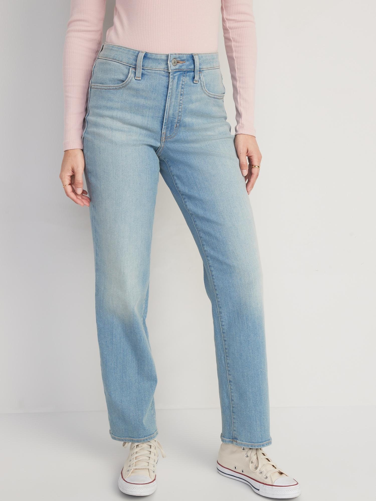 High-Waisted Wow Loose Jeans Product Image