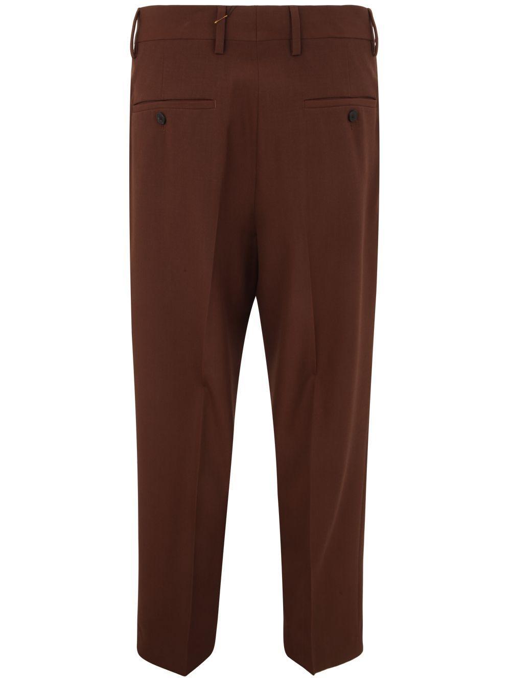 01150 Pellow 7062 Pants In Brown Product Image