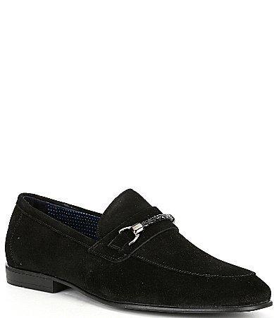 Section X Mens Saint Braid Bit Venetian Suede Dress Shoes Product Image