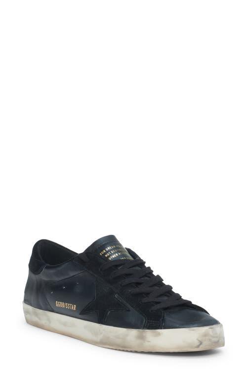 Golden Goose Mens Super Star Lace Up Sneakers Product Image