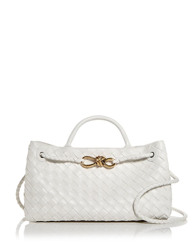 Bottega Veneta Small Andiamo East/West Leather Shoulder Bag Product Image