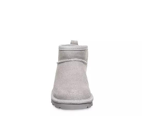 Bearpaw Womens Shorty Exotic Water Resistant Fur Boot Product Image