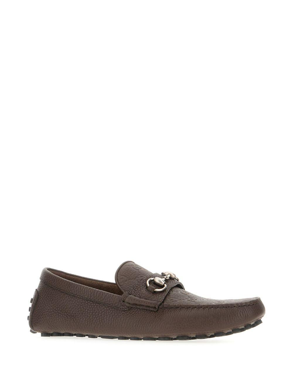 GUCCI Clove Loafers In Brown Product Image