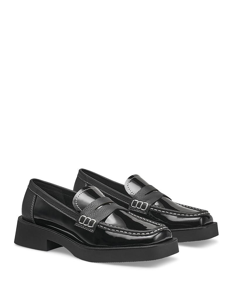 G. h. Bass Originals Womens Bowery Square Toe Loafers Product Image