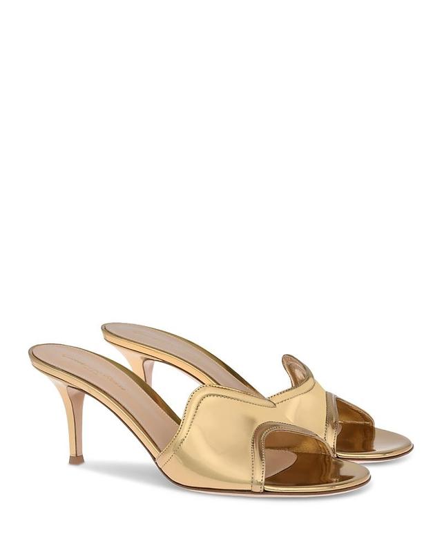 Womens Lucrezia 70MM Metallic Mule Product Image