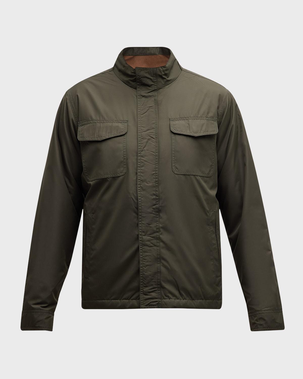 Mens Norfolk Water-Resistant Bomber Jacket Product Image