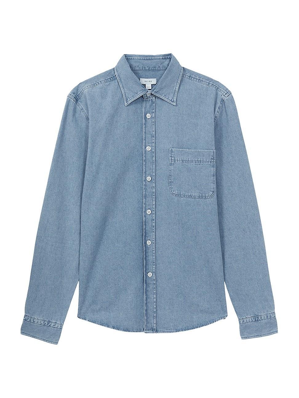 Mens Pellow Denim Shirt Product Image