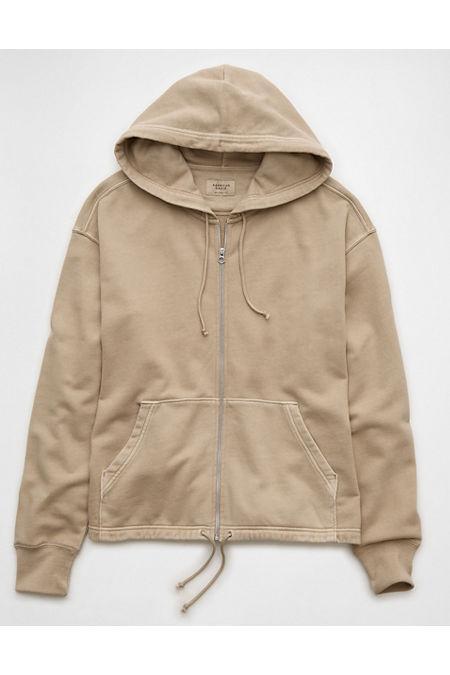 AE Boxy Zip-Up Hoodie Men's Product Image