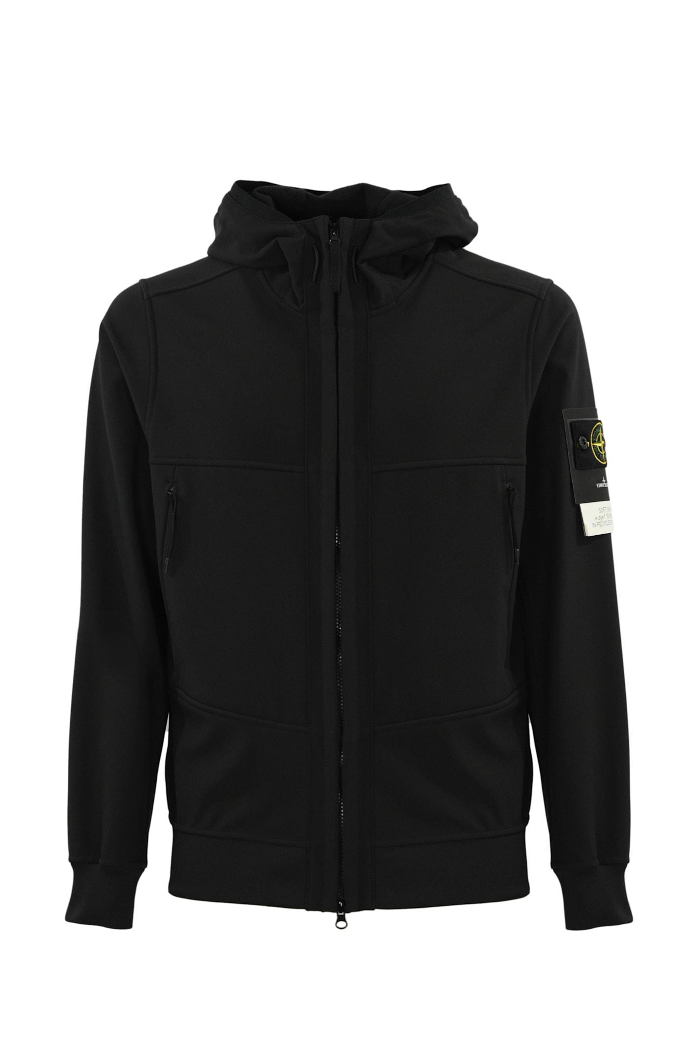 STONE ISLAND Casual Jacket In Black Product Image