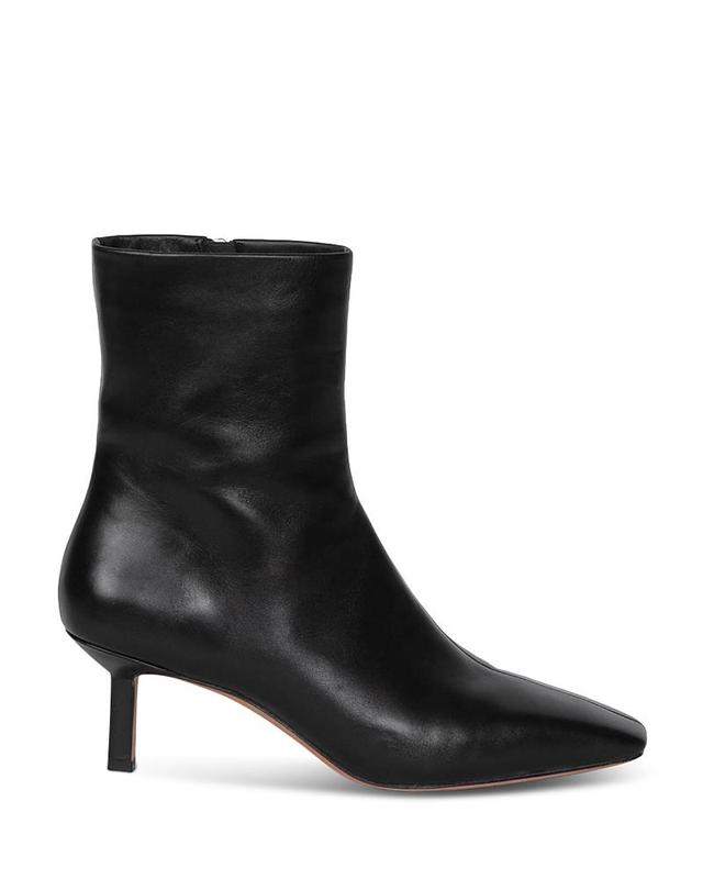 Womens Nell 65MM Leather Ankle Booties Product Image