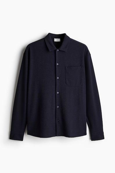 Loose Fit Textured Shirt Product Image