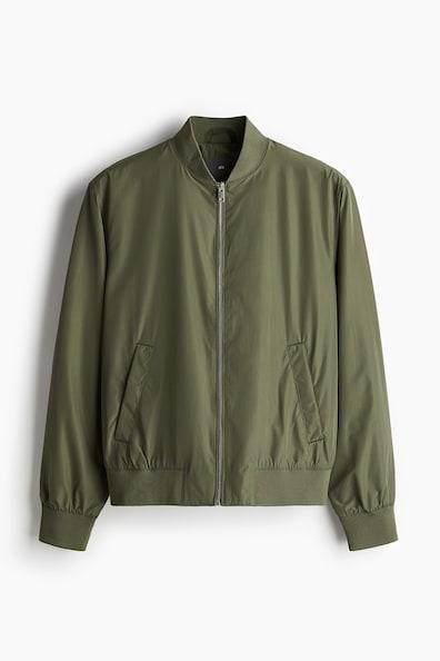 Regular Fit Bomber Jacket Product Image