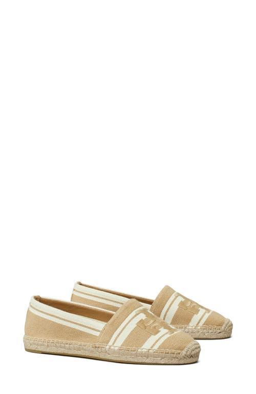 Tory Burch Womens Double T Jacquard Espadrille Flats Product Image