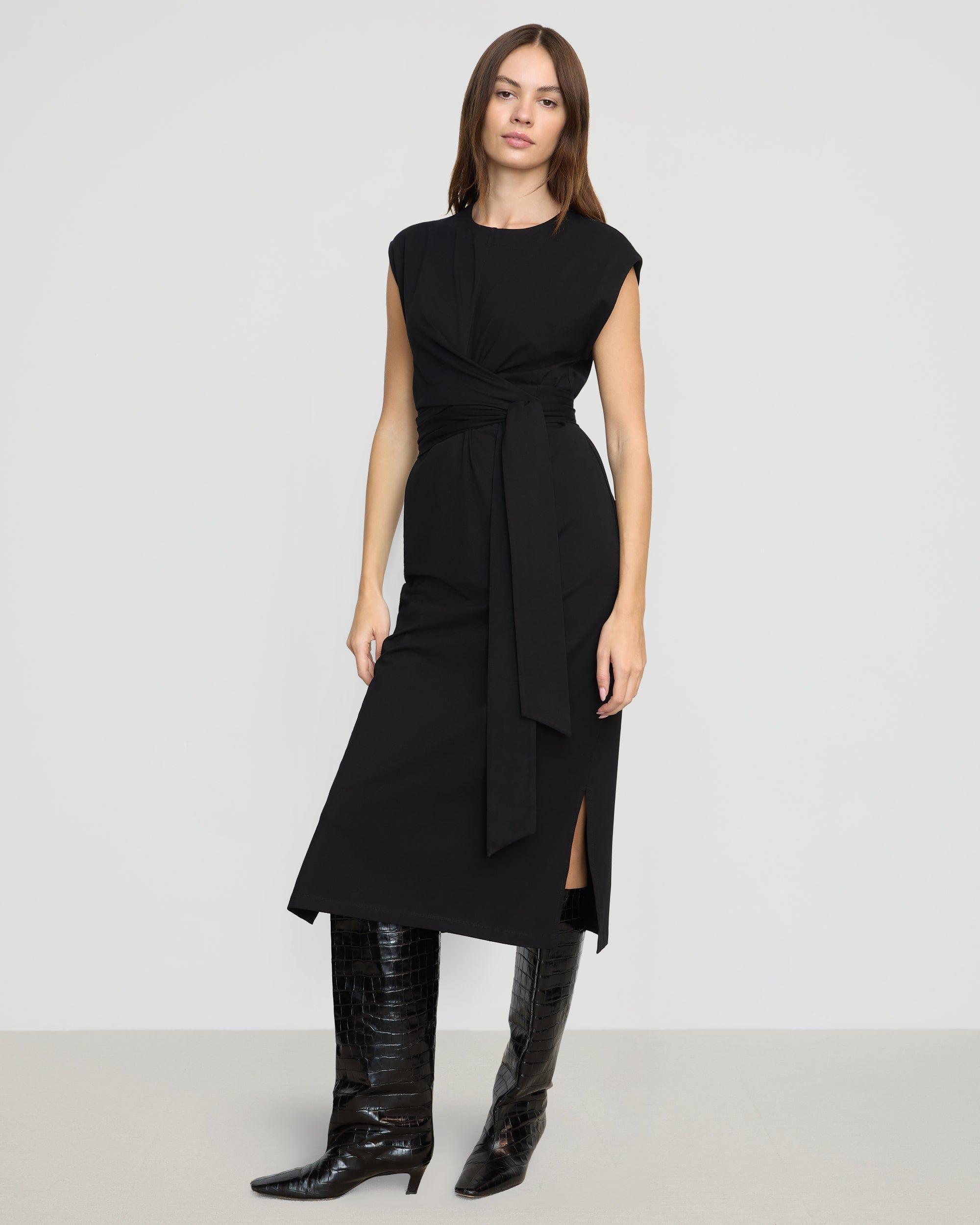 Fei Tie-Front Organic Cotton Dress Product Image