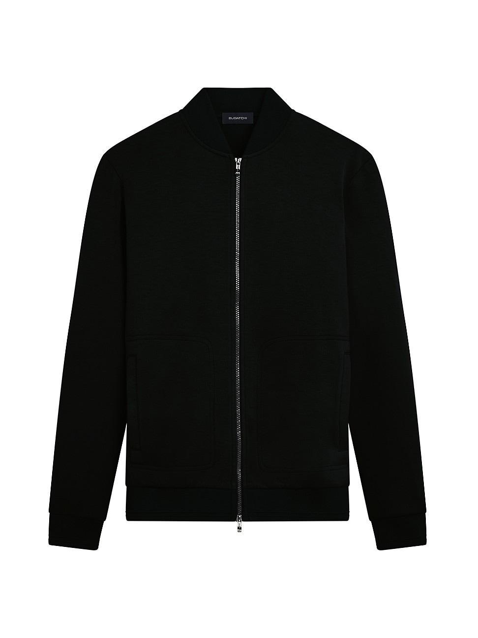 Mens Zip Bomber Sweater Product Image