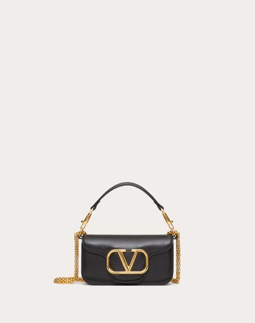 VALENTINO GARAVANI LOCÒ SMALL SHOULDER BAG IN CALFSKIN Product Image