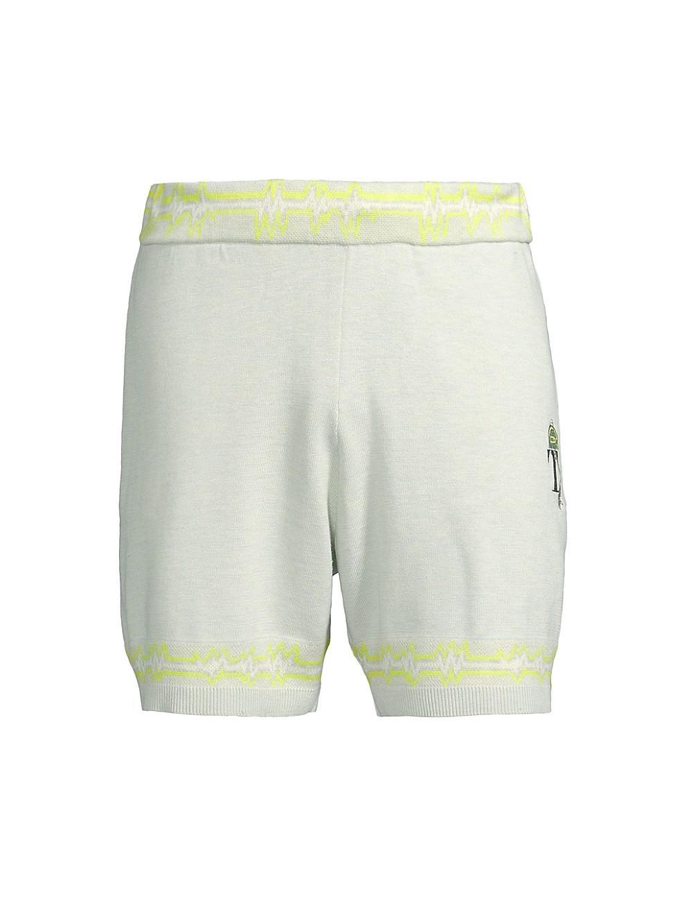 Mens Stereo Gauzy Knit Shorts Product Image