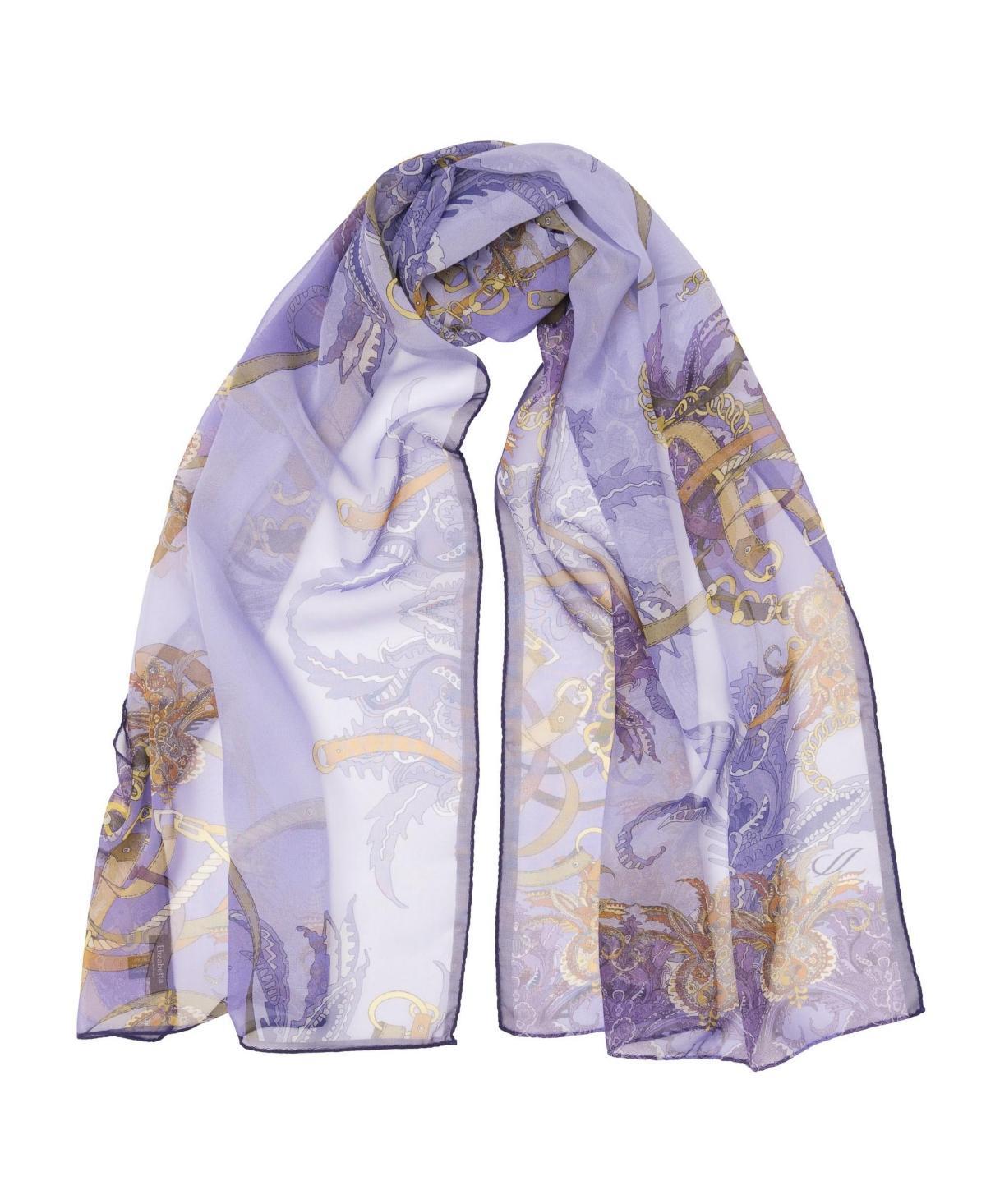 Elizabetta Alessandra - Long Sheer Silk Scarf for Women Product Image